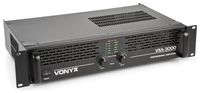 Vonyx VXA-3000 PA versterker 2x 1500W met Brugschakeling - thumbnail