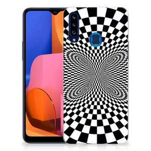 Samsung Galaxy A20s TPU Hoesje Illusie