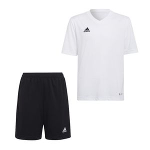 adidas Entrada 22 Trainingsset Kids Wit Zwart