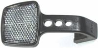 Busch + Müller Reflector b&m voorzijde met beugel wit
