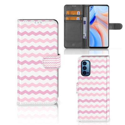 OPPO Reno 4 Pro 5G | Telefoon Hoesje | Waves Roze