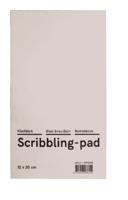 Kladblok qbasic 12x20cm 150vel 45gr | 10 stuks