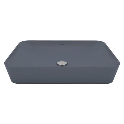 Creavit Ultra Keramische opbouw Wastafel - 60X40CM - mat basalt UL060-00BM00E-0000