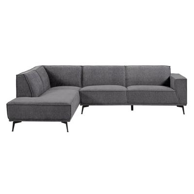 Tower Living 2,5-zits Hoekbank 'Leeds' Links, kleur Black Blue