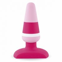 FeelzToys - Plugz Butt Plug Color Siliconen Unisex Anale Plug Roze