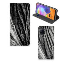 Book Wallet Case Samsung Galaxy A31 Boomschors Grijs