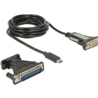 DeLOCK 62904 seriële kabel Zwart 1,8 m USB Type-C RS-232