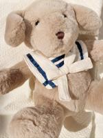 Luca sailor knuffelhond KONGES SLOJD bruin
