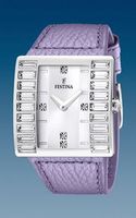 Horlogeband Festina F16538-4 Leder Paars 32mm - thumbnail