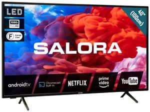 Salora 220 series 40FA220 tv 101,6 cm (40") Full HD Smart TV Wifi Zwart