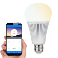 Milight dual white led lamp set met wifi module 9w e27 fitting Milight dual white led lamp set met wifi module 9w e27 fitting