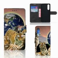 Huawei P30 | Telefoonhoesje | Met pasjeshouder | Roofdieren