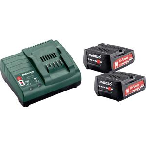 Metabo Basic-Set 12V 2 x 2.0 Ah 685300000 Accu en acculader voor gereedschap 12 V 2 Ah Li-ion