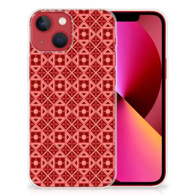 Apple iPhone 13 | TPU bumper | Batik Rood