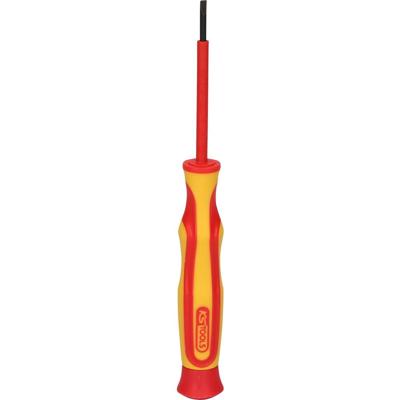 Precisie-schroevendraaier met isolatie voor sleufschroeven, 2,5 mm KS Tools 500.6141
