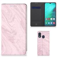 Samsung Galaxy A40 | Standcase | Marble Pink - Origineel Cadeau Vriendin
