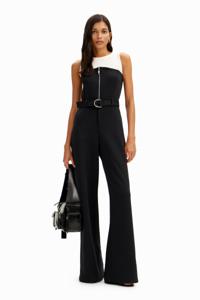 Lange jumpsuit - BLACK - L