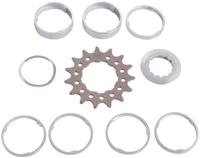POINT steek-tandwiel set sprocket w.spacer set 15t