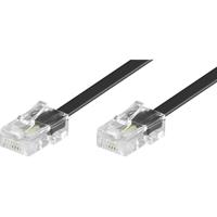 Basetech ISDN Aansluitkabel [1x RJ45-stekker 8p4c - 1x RJ45-stekker 8p4c] 3.00 m Zwart