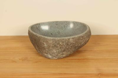 Rivierstenen waskom RS020301, 39x31x15 cm