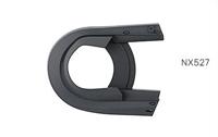 Hebie chainglider nexus 5 - fietskettingbeschermer voor 27 of 30 tands tandwiel - e-bike accessoire - zwart