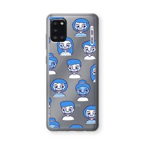Gezichtjes: Samsung Galaxy A31 Transparant Hoesje