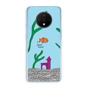 Aquarium: OnePlus 7T Transparant Hoesje