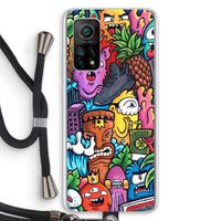 Vexx Mixtape: Xiaomi Mi 10T 5G Transparant Hoesje met koord