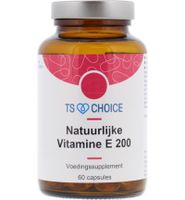 TS Choice Natuurlijke Vitamine E 200 Capsules - thumbnail