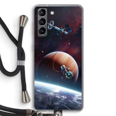 Examiner: Samsung Galaxy S21 Transparant Hoesje met koord