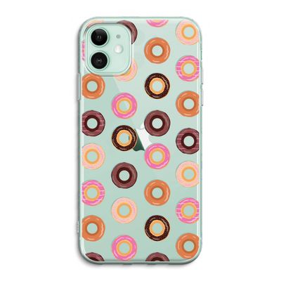 Donuts: iPhone 11 Transparant Hoesje