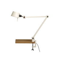 Tonone Bolt Desk 2 arm Bureaulamp met tafelklem - Creme - thumbnail