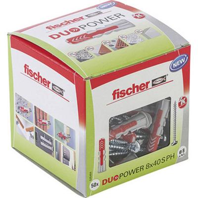 Fischer 535464 DUOPOWER 8x40 S PH LD 2-componenten plug 40 mm 8 mm 50 stuk(s)