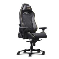 Trust gxt 721 ruya pro premium comfortabele gamingstoel (zwart/geel)