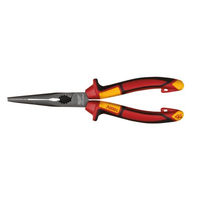 Milwaukee Accessoires VDE Lange ronde bek tang 205 mm - 4932464564