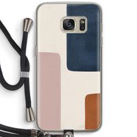 Geo #5: Samsung Galaxy S7 Transparant Hoesje met koord