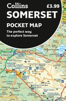 Wegenkaart - landkaart Pocket Map Somerset | Collins - thumbnail
