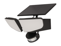 LIVARNO home Solar buitenlamp (Zwart)