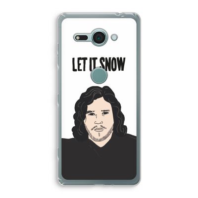 Let It Snow: Sony Xperia XZ2 Compact Transparant Hoesje