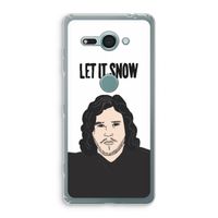 Let It Snow: Sony Xperia XZ2 Compact Transparant Hoesje