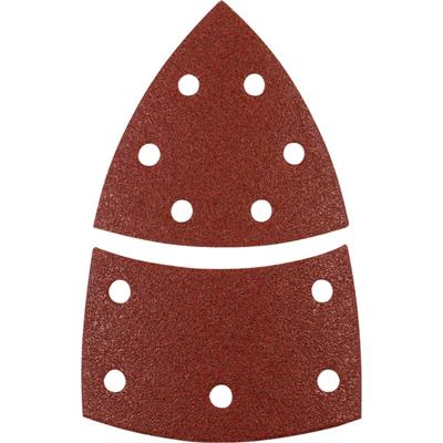 kwb 496112 Deltaschuurpapier Korrelgrootte (num) 120 (l x b) 62, 93 mm, mm x 100 mm 5 stuk(s)