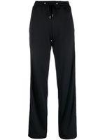 John Richmond pantalon droit à lien de resserrage - Noir