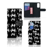 Huawei P40 | Telefoonhoesje | Met pasjeshouder | Koetjes Huawei P40 | Telefoonhoesje | Met pasjeshouder | Koetjes
