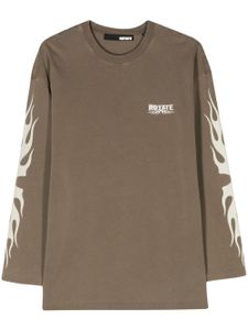 ROTATE BIRGER CHRISTENSEN t-shirt Enzyme en coton biologique - Marron