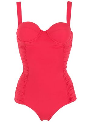 Isolda maillot de bain Vermelho à fronces - Rouge Isolda maillot de bain Vermelho à fronces - Rouge
