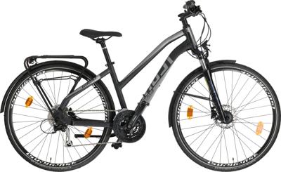 Ghost Square 28 Inch XS Dames 27V Zwart/Grijs