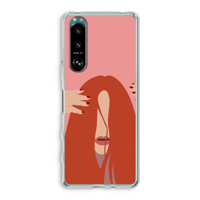 Woke up like this: Sony Xperia 5 III Transparant Hoesje