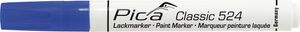 Pica 524/41 Lakmarker 2-4mm ronde tip blauw,10st.