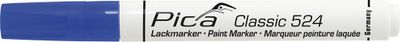 Pica 524/41 Lakmarker 2-4mm ronde tip blauw,10st.