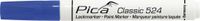 Pica 524/41 Lakmarker 2-4mm ronde tip blauw,10st.